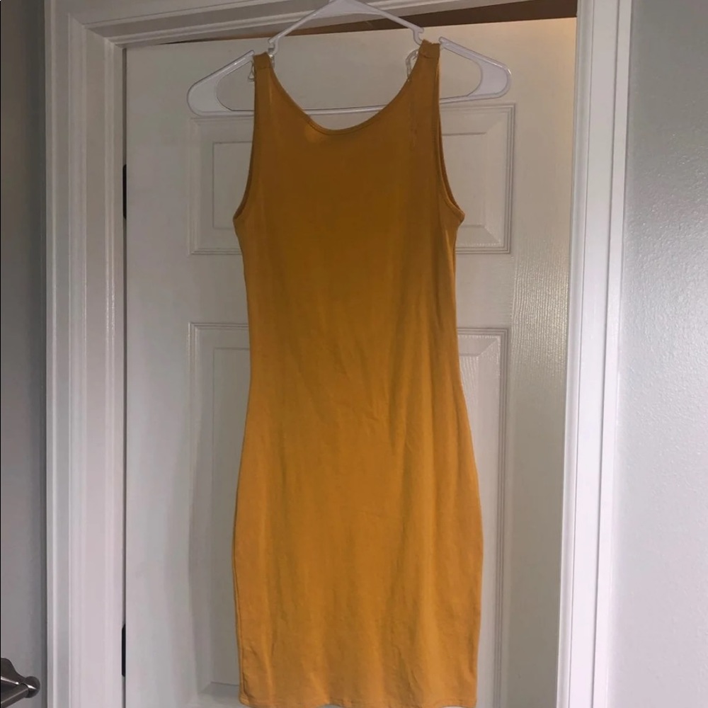 Yellow Mini dress